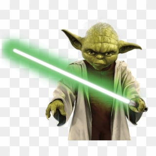 Freetoedit Starwars Yoda Lightsaber - Star Wars Png Clipart