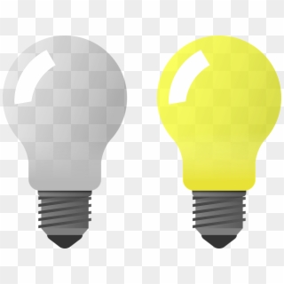 Lighter Clipart Light Beam - Light Bulb On Off Png Transparent Png