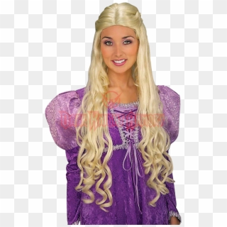 Guinevere Blonde Wig - Medieval Wigs Clipart