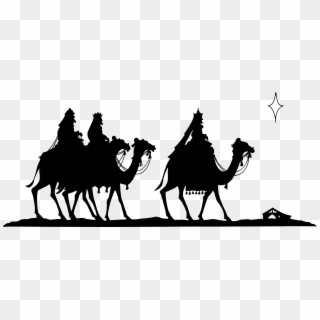 Wise Man Png - Three Wise Men Silhouette Png Clipart
