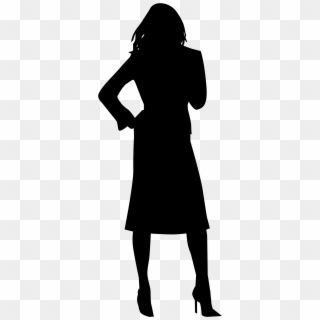 Clipart Free Silhouette - Woman Silhouette Icon Png Transparent Png