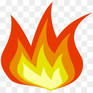 Fire Flame Burning - Flames Clip Art - Png Download
