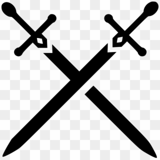 Png File - Swords Black And White Png Clipart