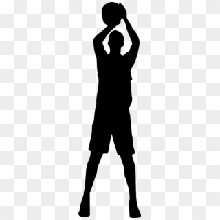 Free Download - Basketball Player Silhouette Png Clipart
