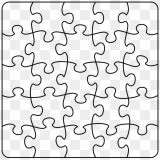 Share This Article - Puzzle Clipart Black And White - Png Download