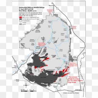 Goodwin Fire Map - Atlas Clipart