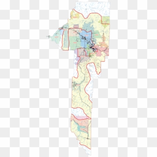 Gallatin County Wildland Urban Interface - Map Clipart