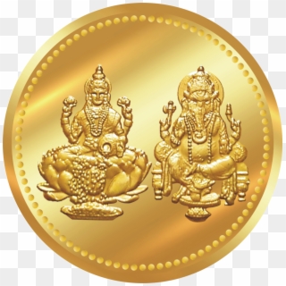 Lakshmi Gold Coin Png Transparent Image Clipart
