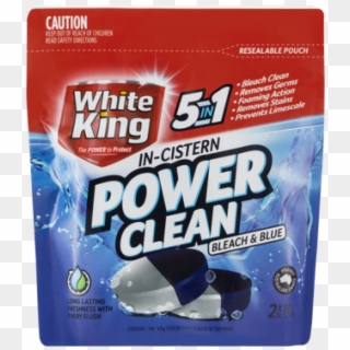 White King All In 1 In-cistern Power Shots Bleach And - Chocolate Clipart