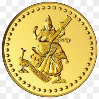 Lakshmi Gold Coin Png Picture - Indian Gold Coin Png Clipart
