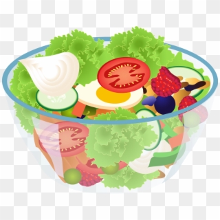 Vegetable Lettuce - Salad Clipart Png Transparent Png