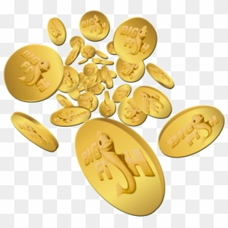 Gold Coins Falling Png - Jackpot Coin Clipart