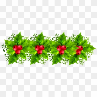 Christmas Holly Transparent Png Clipart