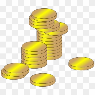 Clipart Library Download Coin Clip Clipart Gold - Coins Money Clip Art - Png Download