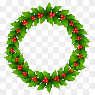 Wreath Png Image Holiday Decorations - Christmas Wreath Icon Clipart