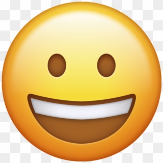 Com Download Very Happy Iphone Emoji Jpg Pluspng - Happy Emoji Clipart