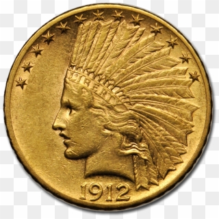 Picture Of $10 Indian Head Gold Coins Xf - Coin Clipart