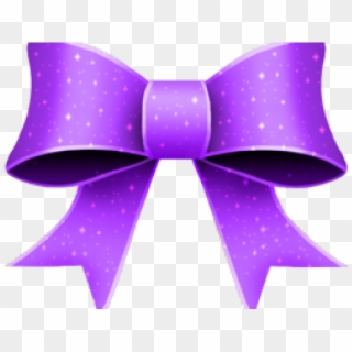 Purple Bow Transparent Background Clipart