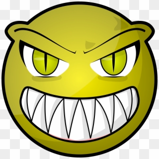 Scary Face Clipart - Png Download