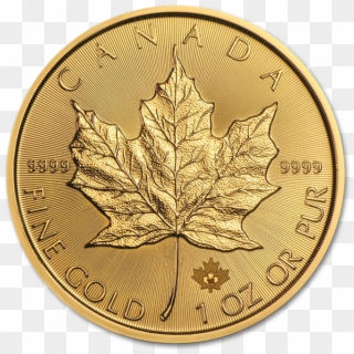 We Buy Coins - Gold Maple Leaf 2018 Clipart