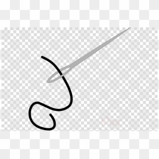 Outline Image Of Needle Clipart Hand-sewing Needles - Ariana Grande Yours Truly Png Transparent Png