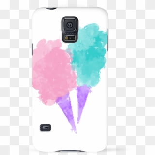 Coque 3d Samsung Galaxy S5 Watercolor Cotton Candy - Ice Cream Clipart