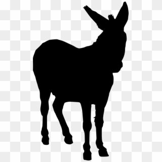 Free Png Donkey Silhouette Png - Silhouette Donkey Clip Art Transparent Png