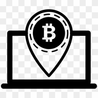 Bitcoin Symbol Placeholder In Laptop Comments - Bitcoin Clipart