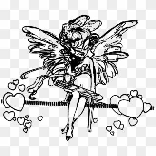 This Free Icons Png Design Of Lady Cupid Clipart