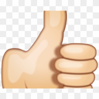 Ok Clipart Money Hand Sign - Thumbs Up Emoji No Background - Png Download