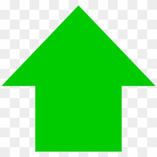Green Up Arrow - Green Arrow Icon Png Clipart