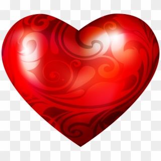 Ornamental Heart Png Clipart - วาด รูป หัวใจ 3 มิติ Transparent Png