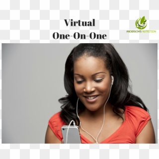 Virtual Telehealth Telemedicine Nutrition Weight Loss - Girl Clipart