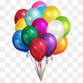 Bunch Of Balloons Transparent Clip Art Png Image Gallery - Transparent Balloon Designs Png