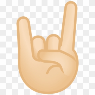Download Svg Download Png - Emoji Hand Rock Png Clipart