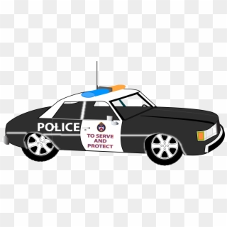 Image Black And White Library Collection Of Police - Police Car Clipart Png Transparent Png