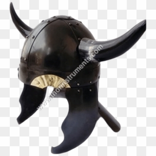 Viking Barbarian Hm259 Armor Helmet With Horns - Fish Clipart