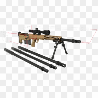 Firearms Conversion Image Bottom Graphic - Ht 1 Sniper Rifle Clipart