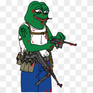 What The **** Did You Just Say You Little Bitch - White Power Pepe Clipart