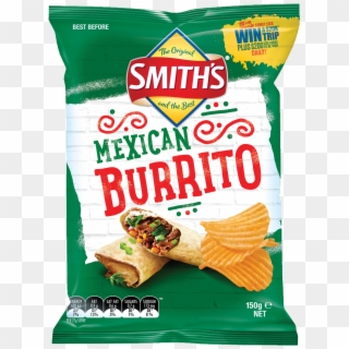 Smith's Mexican Burrito Chips 150g Clipart
