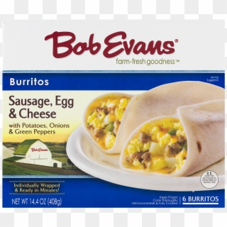 Bob Evans Burritos Sausage, Egg & Cheese - Bob Evans Breakfast Burritos Clipart