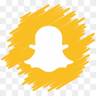 Snapchat Logo Png - Snapchat Icon Png Orange Clipart