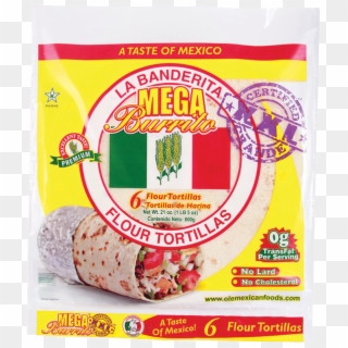 Mega Burrito 12" Flour Tortillas - Dairy Clipart