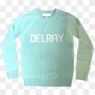 Delray With White Snappy Turtle - Sweater Clipart
