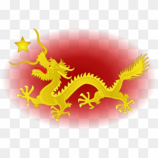 Open - Hong Kong Flag Dragon Clipart
