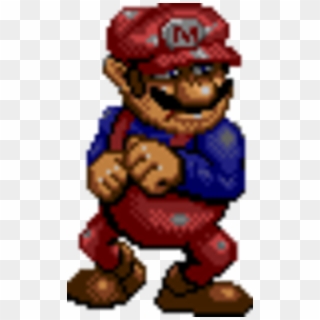 Mario Sprite In Sega Saturn Game Astal - Hotel Mario Cutscene Sprites Clipart