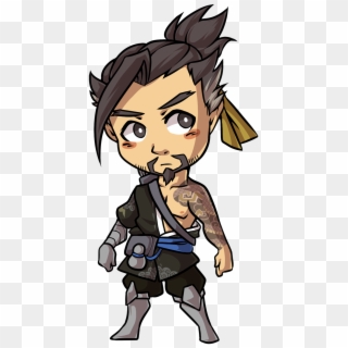 Akioh On Twitter One More To Do - Hanzo Chibi Clipart