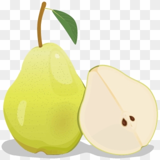 Big Image - Clip Art Of Pear - Png Download