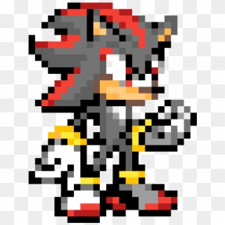 Shadow The Hedgehog - Dibujos Pixel De Sonic Exe Clipart