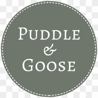 Puddle & Goose - Circle Clipart